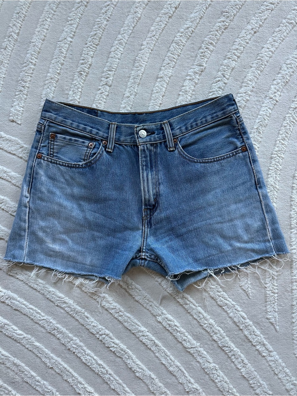 Levi's | 505 Denim Cutoff Shorts - Picture 2 of 11